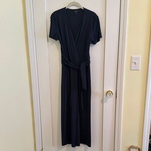 Ann Taylor Factory Navy Jumpsuit